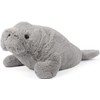 Manatee Stuffed Animals, Microwavable Stuffed Animal Adorable Fluffy Manatee Plush