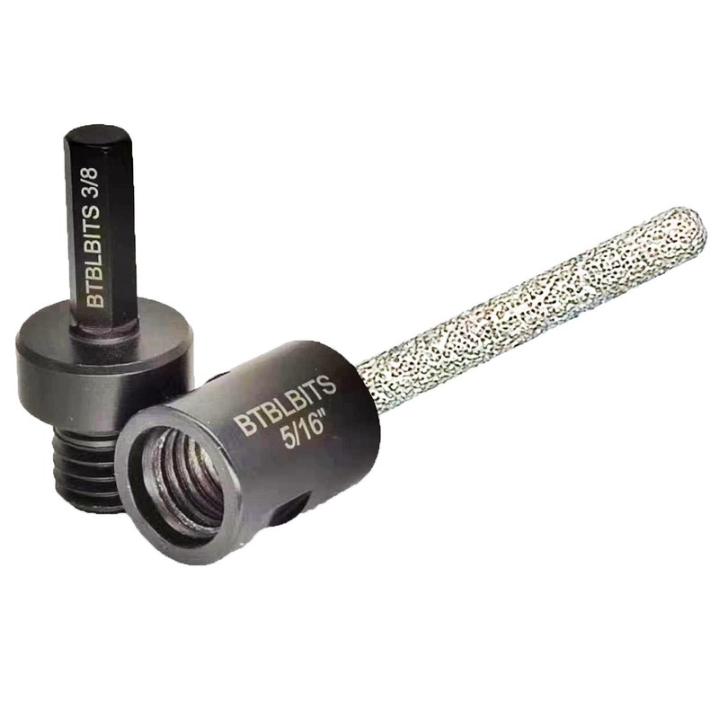 BTBLBITS Diamond Mortar Raking Bit 5/16" x 4" Mortar Router