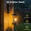 Electight Solar Lanterns Outdoor, 2 Pack Hanging Solar Lights for