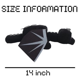 Weddye Pixel-Style Plushies Game Basic Stuffed Animal Mineworld Character Soft Toy, Video Game-Inspired Collectible Plushies