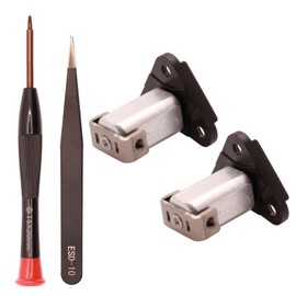 iMusk 2 pcs Reinforced Pivot Hinges for DJI Mini 5 Pro/Mini 4 Pro/MINI 3 Front Arm Axis Shaft with T5 Screwdriver and Tweezer Repair Tools