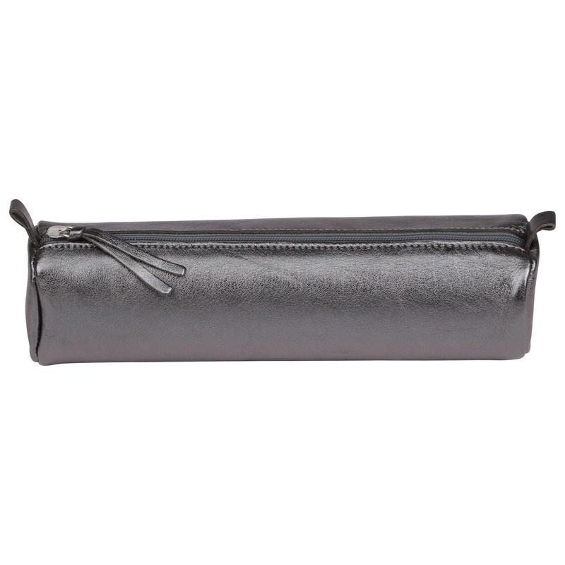 Clairefontaine - Ref 8690C - Cuirisé' Leather Round Pencil Case