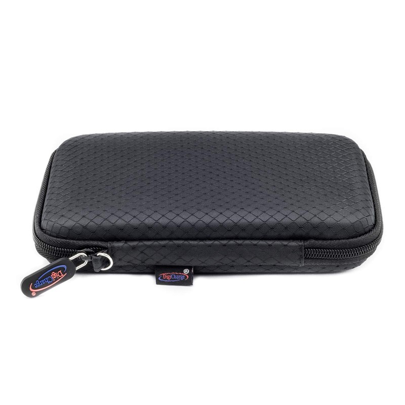 Schwarzes Schlank Hartschalentasche für TomTom Go Premium 6" Basic 6"
