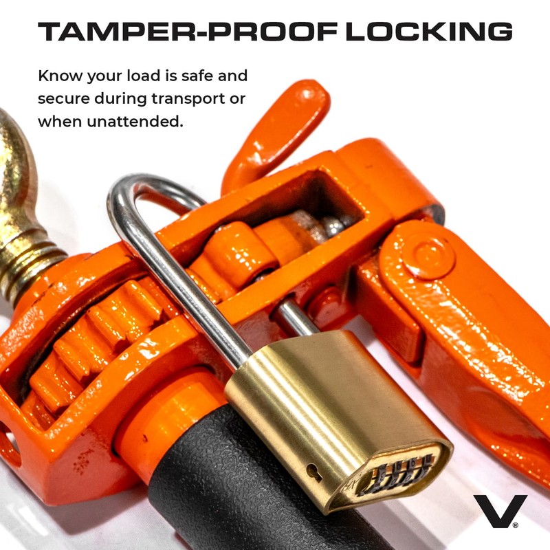 VULCAN Folding Handle Load Binder (Two Pack) with 2 Grab