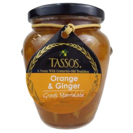 Tassos Orange And Ginger Greek Marmalade (25 oz) (1 Jar)
