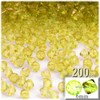 The Crafts Outlet, 200-pc Acrylic Bicone Beads, Faceted, 6mm, Devil