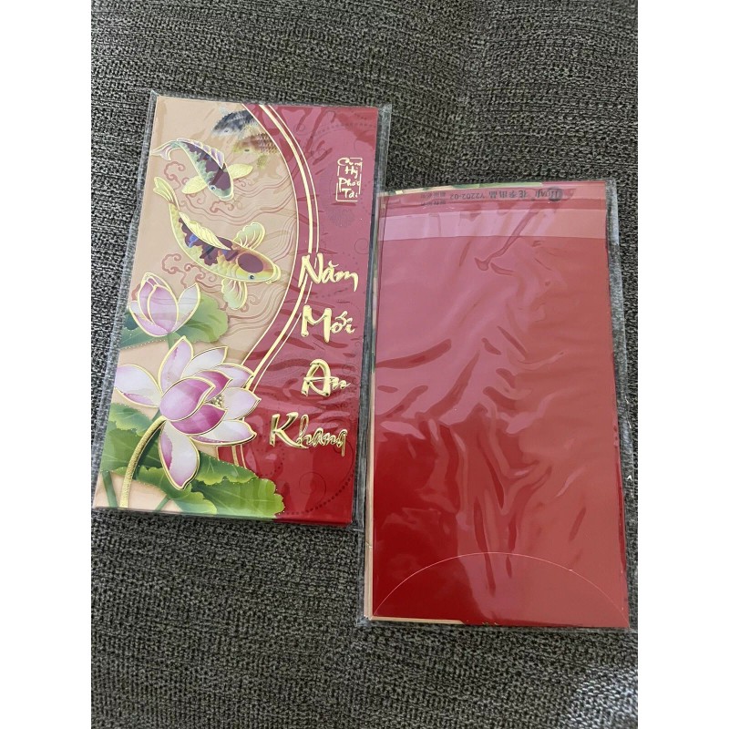 Deluxe Lucky Money Lunar New Year Red Envelopes Bao Li