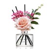Cocodor Rose Flower Reed Diffuser/Lovely Peony/6.7oz(200ml)/1 Pack/Reed Diffuser, Reed Diffuser