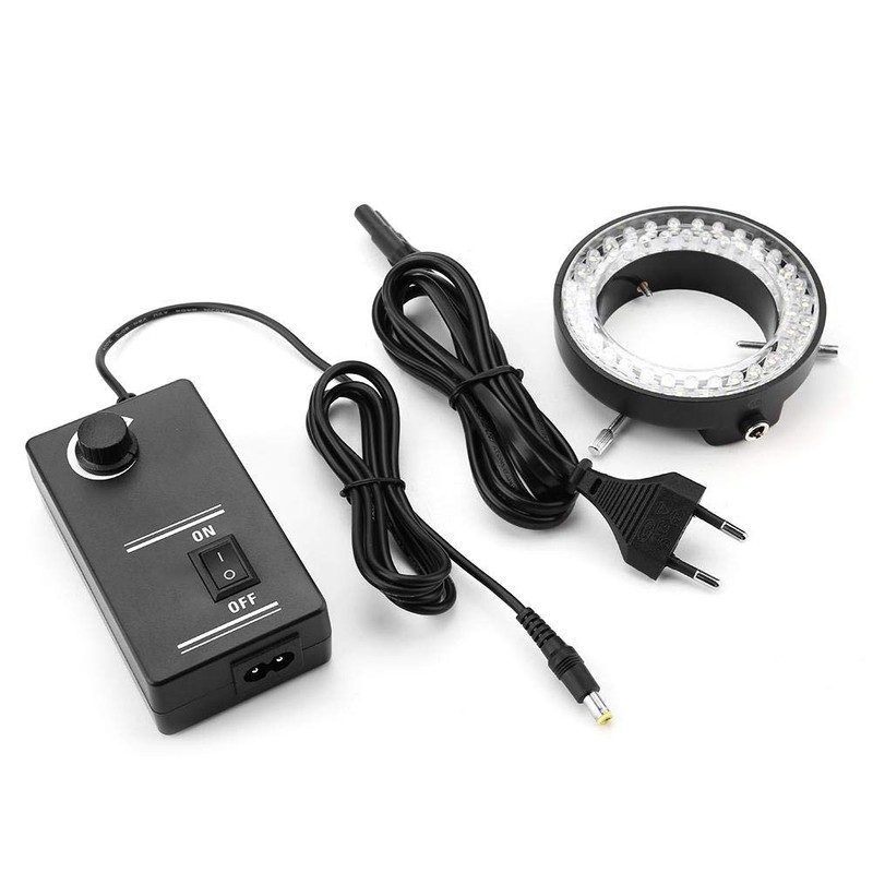 Microscope Lighting LED, 3.5 W LED Ring Light Microscope Camera