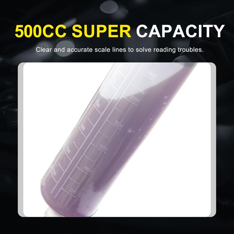 500CC Fluid Extractor, Automotive Fluid Extractor Pump Manual Fuel Suction