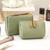 WOOXDYUK Nylon Cosmetic Bag, Travel Make Up Bag, Small, Waterproof