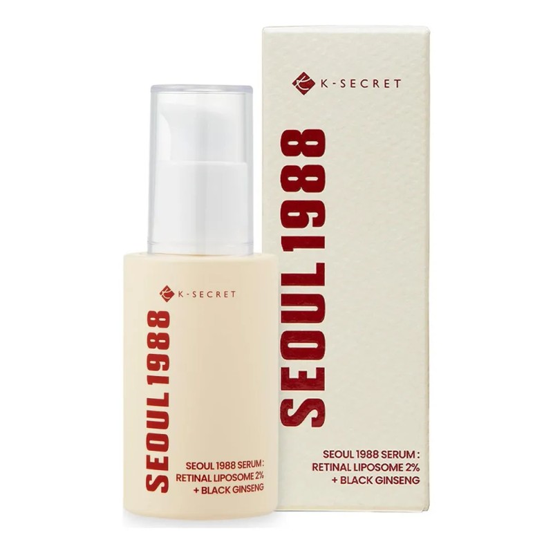 Srum Retinal K-SECRET SEOUL 1988 Antienvejecimiento Vegano 30ml