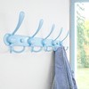 Dseap Coat Rack Wall Mounted - 5 Tri Hooks, Heavy