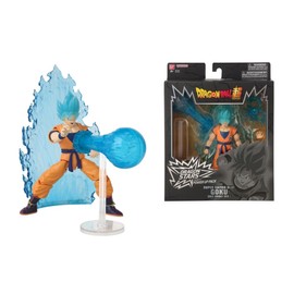 BANDAI Dragon Ball Dragon Stars Power Up Super Saiyan Blue Goku Anime Figure | 17cm Articulated Goku Figure With Accessories Dragon Stars Action Figures Anime Gifts And Anime Merch | Goku Toy