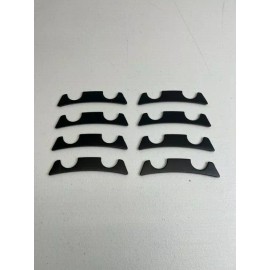 Ballistic Jester 814 Matte Black Accent / Insert Set (8 PCS) 18" Wheel Stick On