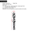 Combination Tap, M10 x 1.5 Tap Drill Bit Combination Set