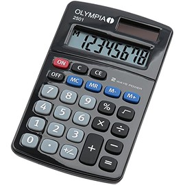 Olympia Tools 40185 2501 Desktop Calculator