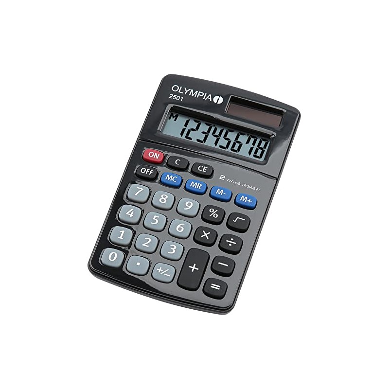 Olympia Tools 40185 2501 Desktop Calculator