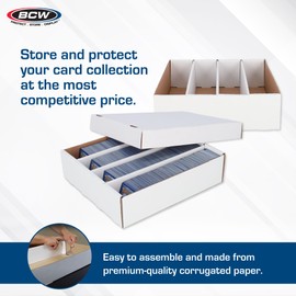BCW 3200 Card Monster Storage Box - 2 ct