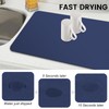WISELIFE Dish Drying Mat Super Absorbent Drying Mat Large Dish