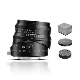 TTARTISAN Obiettivo inclinabile da 35 mm f1.4 per supporto M4/3, obiettivi manuali APS-C, grande apertura, fotocamera mirrorless per supporto MFT (M43)