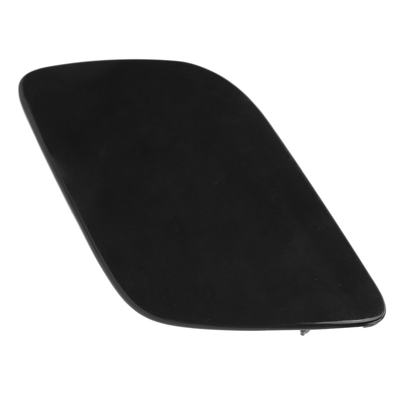 Headlight Washer Cover Black Front Bumper Headlight Washer Cover Spray