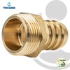 tecuro Hose Nozzle (Suction Cup) – Brass-Untreated