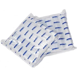 100 2.25" x 2.25" GRIPWELL® Grip Seal Bags Write on Panel | Reusable Clear Plastic Bags With White Strips | Strong Resealable Zip Lock | Polythene Packaging for Food Jewellery Storage 5.6cm x 5.6cm