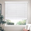 CHICOLOGY Cordless Faux Wood Blinds, Window Shades, 22''W x 72''H,
