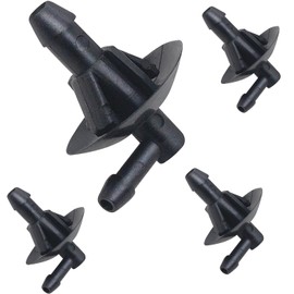 Amavoler 5125061AA Windshield Washer Nozzle Aftermarket Accessory Fit for Dodge Freightliner Sprinter 2500 3500. OEM#:5125061AA.(4pcs)