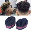 2PCS Small Holes Barber Hair Brush Sponge Dreads Locking Twist