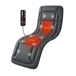 Heycool Full Body Massage Mat with Heat, Vibration Back Massage Pad for Chair, Bed, Sofa, Back Massager, Massage Chair Pad, 10 Vibration Motors& 2 Heating Levels