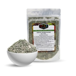 Spice Bazaar – Greek Salad Dressing Blend – Mediterranean Spice – Natural – Gluten Free – With Sea Salt – Kosher Certified – Blended with Sea Salt – 10 Oz