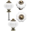FUXXER® Antique Furniture Handles Drawer Knobs Bronze Brass Set of
