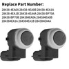 Hoypeyfiy 2PCS 28438-4EA0A Front & Rear PDC Parking Reverse Sensor
