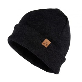 Jumping Bird Mütze Unisex Hochhäderich • Outdoor Beanie • Passend für jeden Kopf und leicht abwaschbar • Strickmütze aus Wolle Grau