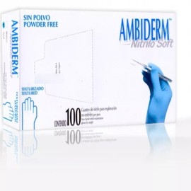 Ambiderm Guante De Nitrilo Ambiderm 600 Piezas