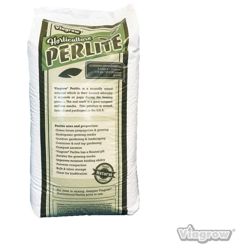 Viagrow 4 Cu. Ft. Perlite , Green for house propagation