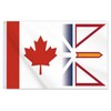 24x36 Inch Newfoudland and Labrador Canada Flag,2x3 FT NL Flag,Medium