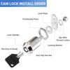Sissinda RV Storage Locks - Keyed Alike, 7/8' Fits 9/16'