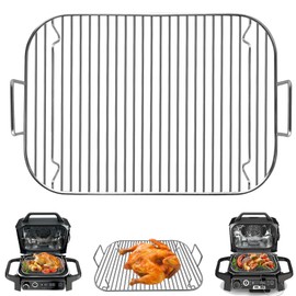 GWY Woodfire Grill Accessories, Stainless Steel Rack for Ninja OG701 OG751 7 IN 1 Woodfire Outdoor Grill & Smoker Stand and other Woodfire Electric Grill Air Fryer Oven Accessories, Dishwasher Safe