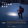 Wurkkos HD20 Rechargeable Headlamp Flashlight, Spotlight&Floodlight 90CRI 5000K Rechargeable Headlamp,2000Lumen