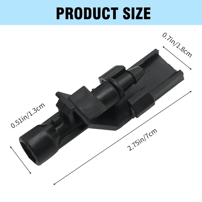 JUUDDENPARTS 2Pcs 76810TP6A01 Windscreen Wiper Washer Nozzle Jet Sprayers Replacement