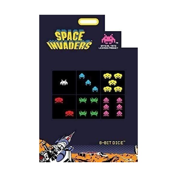 Turn One - 8-Bit Dice - Space Invaders Edition -