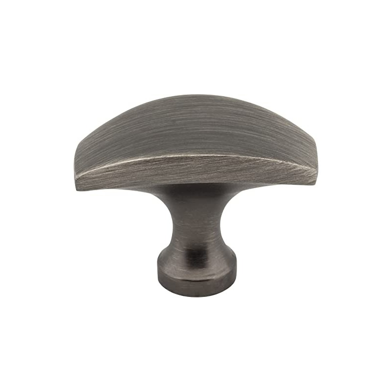 Elements 382DBAC Cosgrove Collection 1.5 Inch Rectangular Cabinet Knob, Brushed