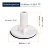 sourcing map Sink Tap Hole Cover Polished Plastic, Faucet Hole