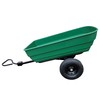 Tow Barrow Dumping Lawn and Garden Utility Trailer, 6.5 Cubic
