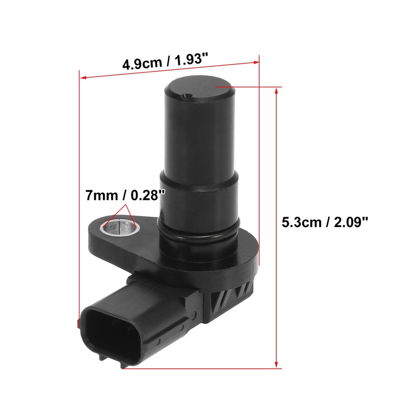 X AUTOHAUX G4T07982 Car Engine Replacement Crankshaft Position Sensor Black