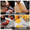Stainless Steel Cutting Board Cutting Boards for Kitchen, Upgrade Double