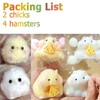 6PCS Taba Squishy Toys,Hamster Squishy Fidget Toys Gift for Children